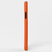 Solid neon orange Case-Mate iPhone case (Achterkant/rechts)