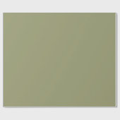 Solid Olive Pastel Pasen – 30" x 6' Roll Cadeaupapier (Vlak)