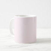 Solid Pale Blush Pink Mug (Devant gauche)