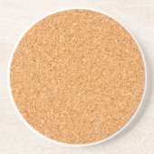 Solid Pale Powder Blue Coaster Zandsteen Onderzetter (Achterkant)