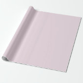Solid Pastel Roze Cadeaupapier (Uitgerold)