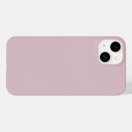 Solid Pastel Roze Case-Mate iPhone Case (Achterkant (horizontaal))