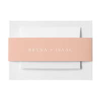 Solid Peach Kleur Bruiloft