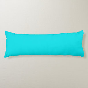 Solid Plain Helder Cyaan/Turquoise Lichaamskussen