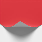 Solid Red Background  Cadeaupapier (Hoek)