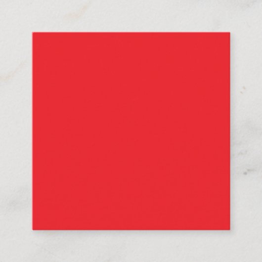 Solid Red Background  Contactkaartje (Voorkant)