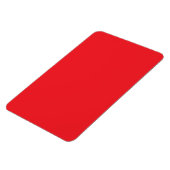 Solid Red Background  Magneet (Linkerzijde)