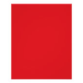 Solid Red Background Perfect Poster (Voorkant)