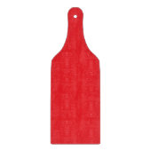 Solid Red Background Snijplank (Voorkant)