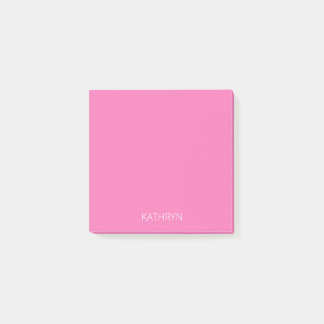 solid rich royal colorful pink post-it® notes