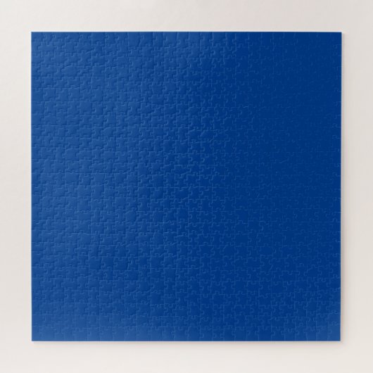 Solid Royal Blue Jigsaw Puzzle - DIFFICILE! (Horizontal)