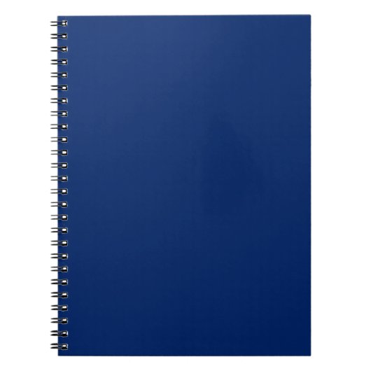 Solid Royal Blue-laptop Notitieboek (Voorkant)