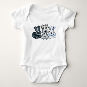 Solid Schnauzers Romper