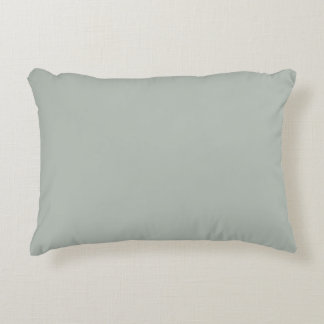 Solid Silver Grey Accent Pillow Accent Kussen