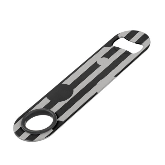 Solid Silver Speed Flessenopener (Voorkant Gekanteld)