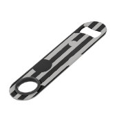 Solid Silver Speed Flessenopener (Achterkant Gekanteld)