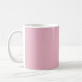 Solid Soft Blush Pink Mug (Gauche)