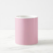 Solid Soft Blush Pink Mug Koffiemok (Center)