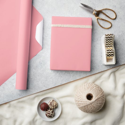 Solid soft pink cadeaupapier (Crafts)