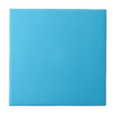 Solid soft sky blue tegeltje (Voorkant)