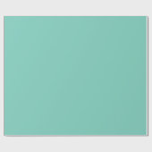 Solid Turquoise Wrapping Paper / Gift Wrap Cadeaupapier (Vlak)