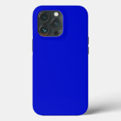 Solid ultramariniel, lichtblauw Case-Mate iPhone case (Achterkant)