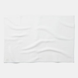 Solid White Kitchen Towel Theedoek