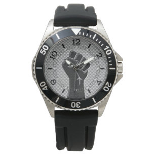 Solidariteit eerste decor-stijl koolstofvezel horloge
