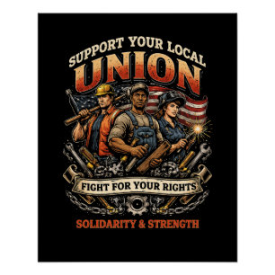 Solidariteit en Kracht Perfect Poster