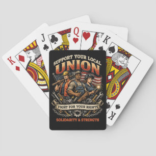 Solidariteit en Kracht Pokerkaarten