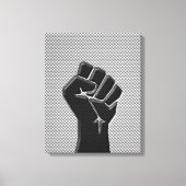 Solidariteit in de afdrukopstijl van koolstofvezel canvas afdruk (Voorkant)