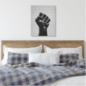 Solidariteit in de afdrukopstijl van koolstofvezel canvas afdruk (Insitu (Slaapkamer))