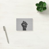 Solidariteit in het koolstofvezeldecor post-it® notes (Kantoor)