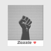 Solidariteit in het koolstofvezeldecor sticker (Vel)