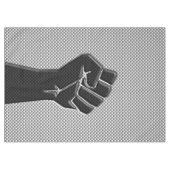 Solidariteit in het koolstofvezeldecor tafelkleed (Voorkant (Horizontaal))