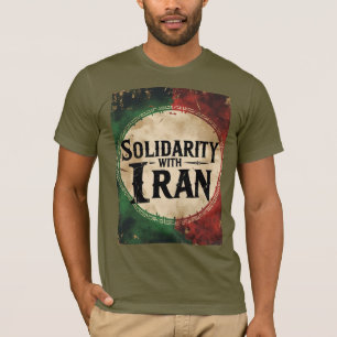 Solidariteit met de anti-oorlogse vredeseenheid va t-shirt