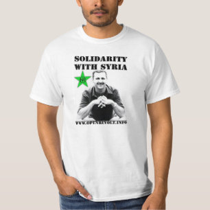 Solidariteit met Syrië T-shirt