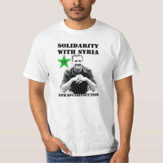 Solidariteit met Syrië T-shirt