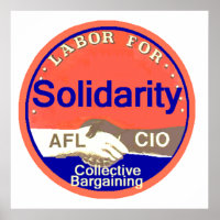 SOLIDARITEIT-Poster van de Unie