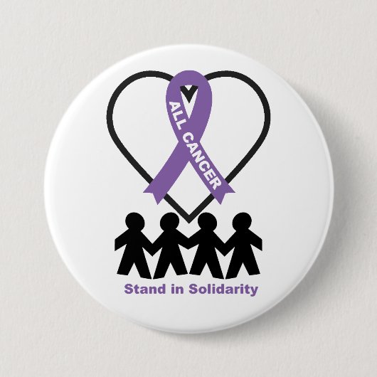 Solidariteit Ronde Button 7,6 Cm (Voorkant)