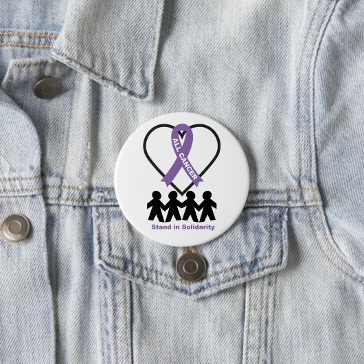 Solidariteit Ronde Button 7,6 Cm (In situ)