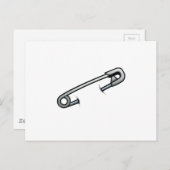 Solidariteit van de veiligheidsprikkel briefkaart (Voorkant / Achterkant)