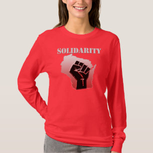 Solidariteit Wisconsin T-shirt