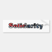 solidariteits-Bumpersticker Bumpersticker (Voorkant)