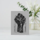 Solidariteitsste gekrompen stijl briefkaart (Staand voorkant)