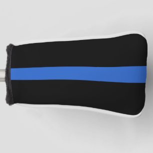Solidariteitssymbool van de Thin Blue Line Vlag va Golfheadcover