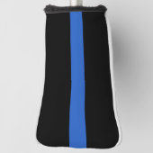 Solidariteitssymbool van de Thin Blue Line Vlag va Golfheadcover (Draai 90)
