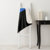 Solidariteitssymbool van de Thin Blue Line Vlag va Sherpa Deken (In situ)