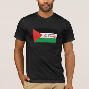 Solidariteitsverklaring: Palestijnse vlag T-shirt