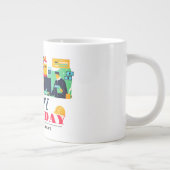 Solidarity Worker Unity Labor Day met Amerikaanse Extra Grote Beker (Rechts)